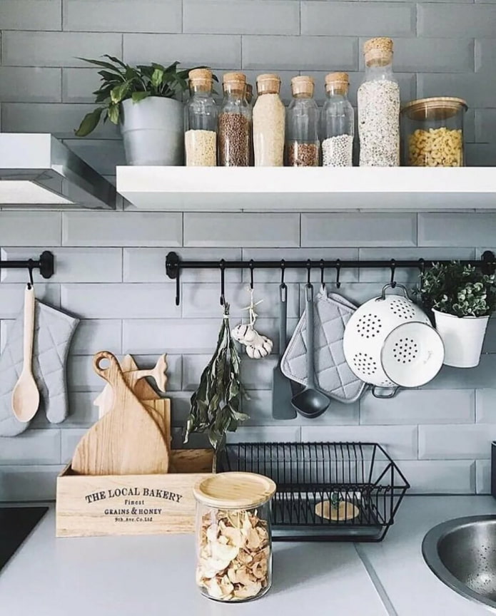 перила для кухни Ikea